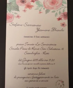 Partecipazione – FLORA Mod.8