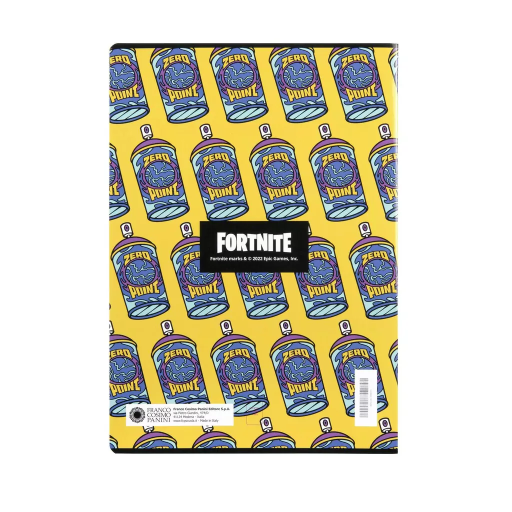 Maxi Franco Cosimo Panini Fortnite: 21 X 29.7 cm, rigatura A, 100 g/mq, assortito - immagine 5
