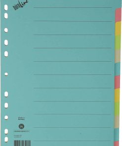 BÜROLINE Registro cartone A4 40582 colorato 12 pzi.