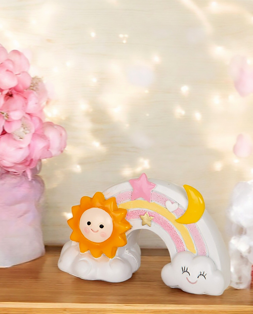 ARCOBALENO ROSA CON LUCE LED