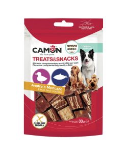 Alternative view of Camon Cubetti di Anatra e Merluzzo – Snack per Cani