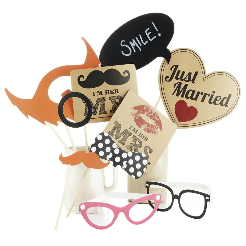 Kit Accessori Divertenti Per Photo booth
