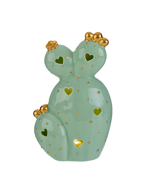 CACTUS CON LUCE LED