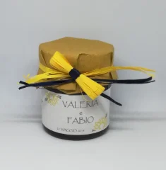 Barattolo Con Marmellata Alla Fragola Bio