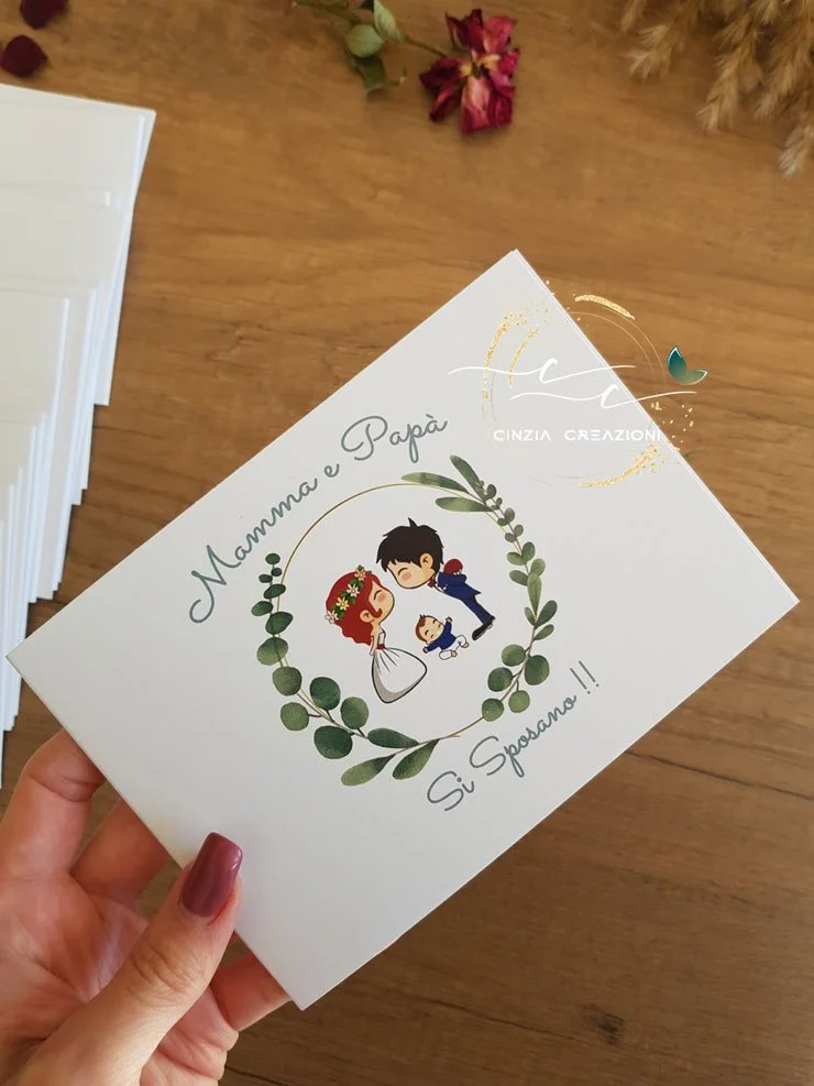 inviti matrimonio promessa - immagine 6