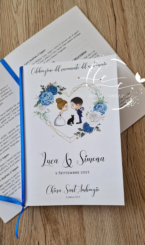 libretto messa matrimonio tema gatto - immagine 3