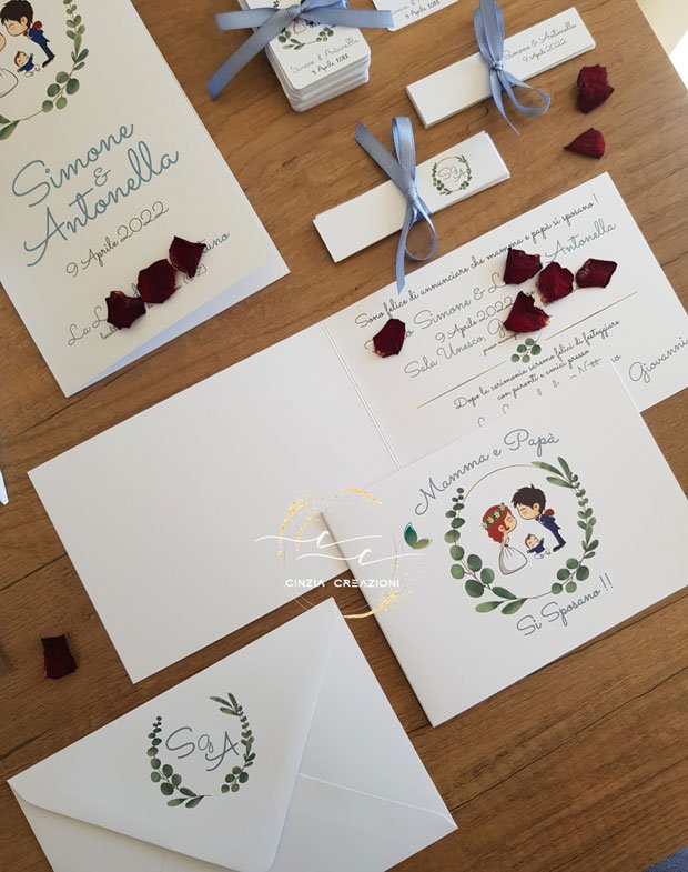inviti matrimonio promessa - immagine 7
